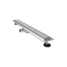 i-FLOW SS трап водовідвідний лінійний, AISI 304, решітка під плитку, 800 мм, IMPRESE (d44800S13)