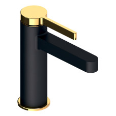 MORA змішувач для умивальника, 35 мм, de la noche+oro, VOLLE (1537.010126)