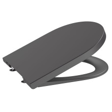INSPIRA ROUND сидiння для унiтазу, з системою плавного опускання, колiр онiкс, ROCA (A80152264B)