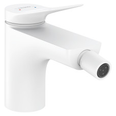VIVENIS смеситель для биде, однорычажный, со сливным гарнитуром pop-up, белый матовый, HANSGROHE (75200700)