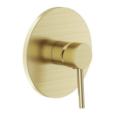 CRUZE змішувач для душа прихованого монтажу, cepillado oro, VOLLE (1547.100215)