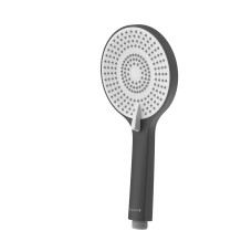 Душ ручний SPR144, 120 мм, 3 режими, дисковий перемикач, ABS, біла кришка, чорний, IMPRESE (f03600110NW)