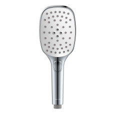 IMPRESE Душ ручний SPR252, 94 мм, 3 режими, кнопковий перемикач, self-clean, ABS, біла кришка, хром, (f03600101LX)