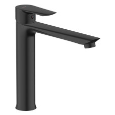 Змішувач для умивальника Imprese Vaclav, високий, чорний матовий, 35 мм (f03506410AB)