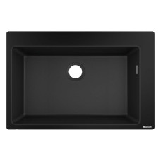 Кухонна мийка кам`яна HANSGROHE 43313170, чорний, HANSGROHE (43313170)