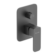 BILOVEC змішувач прихованого монтажу (2 функції, Q), чорний матовий, IMPRESE (f04600910SQ)