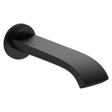 VIVENIS излив для ванны, 202мм, цвет черный матовый, HANSGROHE (75410670)