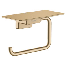 ADDSTORIS тримач туалетного папірузполкою, коліршлыфованна бронза, HANSGROHE (41772140)