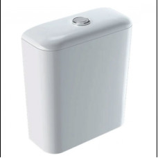 ICON бачок зовнішнього монтажу стельного типу, подвійний злив, підводка води знизу, білий, GEBERIT (500.409.01.1)