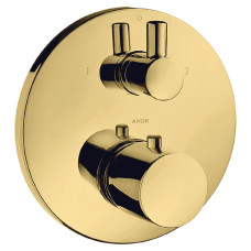 AXOR UNO термостат для 2-х потребителей, скрытый монтаж, полированное золото, AXOR (38720990)