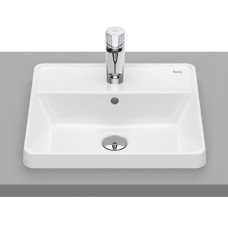 GAP умивальник 42*49 см, квадратний, що вбудовується, з отвором під змішувач, ROCA (A3270Y9000)