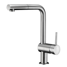 Змішувач для кухні Imprese Pivot LT, висувна лійка, сталь, 40 мм (f03408502LT)
