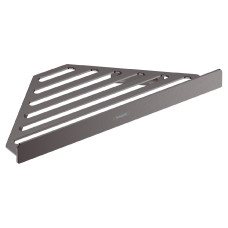 ADDSTORIS угловая корзинка, черный матовый хром, HANSGROHE (41741340)