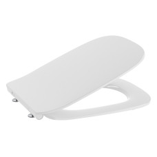 DEBBA Slim Square сидіння з кришкою для унітазу, метал.кріплення, дюропласт, із системою плавного опускання, швидкознімне, ROCA (A8019D2005)