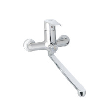 TRAJAN змішувач для ванни, L-вилив, 35 мм, cromo, VOLLE (1545.030201)