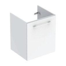 SELNOVA SQUARE тумба 53,8*50,2см, с 1й дверью, белый глянец, GEBERIT (501.216.00.1)