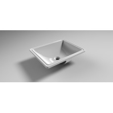 Умивальник прямокутний IMPRESE (41х52х16 см врізний під стільницю) (c06900103SQ)