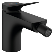 VIVENIS смеситель для биде, однорычажный, со сливным гарнитуром pop-up, цвет черный матовый, HANSGROHE (75200670)