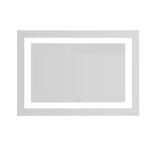 LUNA CUADRO дзеркало прямокутне підвісне 70*100см, з підсвічуванням по контуру, із сенсорним вимикачем, VOLLE (1648.53121700)