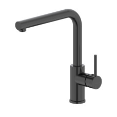 ARGO-S змішувач для кухні з висувним виливом, чорний матовий, IMPRESE (f03409010DB)
