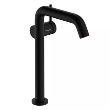 TECTURIS S смеситель для умывальника 240, однорычажный,CoolStart, push-open, цвет черный матовый, HANSGROHE (73370670)