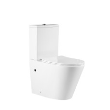 VOLLE LUGO унитаз компакт, Rimless, гор. выпуск, бачок с нижним подводом 3/4,5л, сиденье Duroplast Slim slow-closing, (1348.472007)