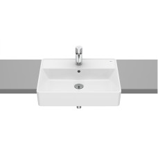 GAP умывальник накладной,55x42 см, с отверстиемподсмеситель,спереливом, ROCA (A3270YG000)