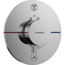 SHOWER SELECT COMFORT S термостат для 2х потребителей, СМ, цвет хром, HANSGROHE (15554000)