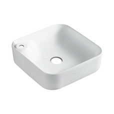 VOLLE ARTE умывальник 43*43*13см накладной с отверстием под смеситель, квадратный, VOLLE (1301.005443)
