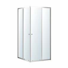 GABOR CC душевая кабина 90*90*190см, квадратная, раздвижная, профиль хром, стекло прозрачное, EGER (599-515)