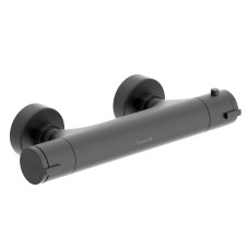 KUCERA змішувач для душа термостат, чорний матовий, IMPRESE (f03303410AB)