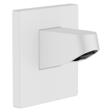 PULSIFY тримач для верхнього душу, 105мм, 1 jet, колір білий матовий, HANSGROHE (24139700)