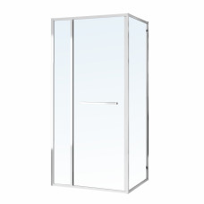 CRUZE душова кабіна 90*90*200см, тип дверей COME IN, хромований профіль, прозоре скло, VOLLE (1047.124701)