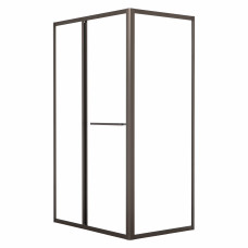 CRUZE душова кабіна 80*120*200см, тип дверей COME IN, профіль metal gun, прозоре скло, VOLLE (1047.134705)