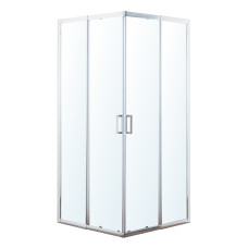 VI`Z new CС душова кабіна 85*85*195см квадратна, регульований (+/-5cм) профіль хром, скло прозоре, EGER (599-055СС/1)