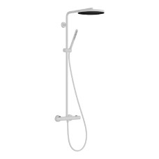 PULSIFY S PURO Showerpipe душова система 260 з термостатом, колір білий матовий, HANSGROHE (24222700)