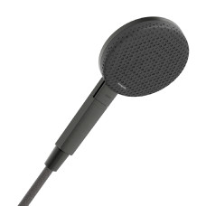 RAINDANCE ALIVE SELECT S ручний душ (3 типа струи RainAir, PowderRain, Massage), шліфованний чорний хром, HANSGROHE (24500340)