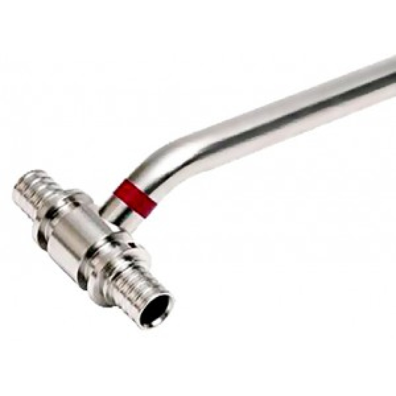 REHAU Трубка Т (нерж.) RAUTITAN для підключення радіатора, 20, 500 мм (240861001)