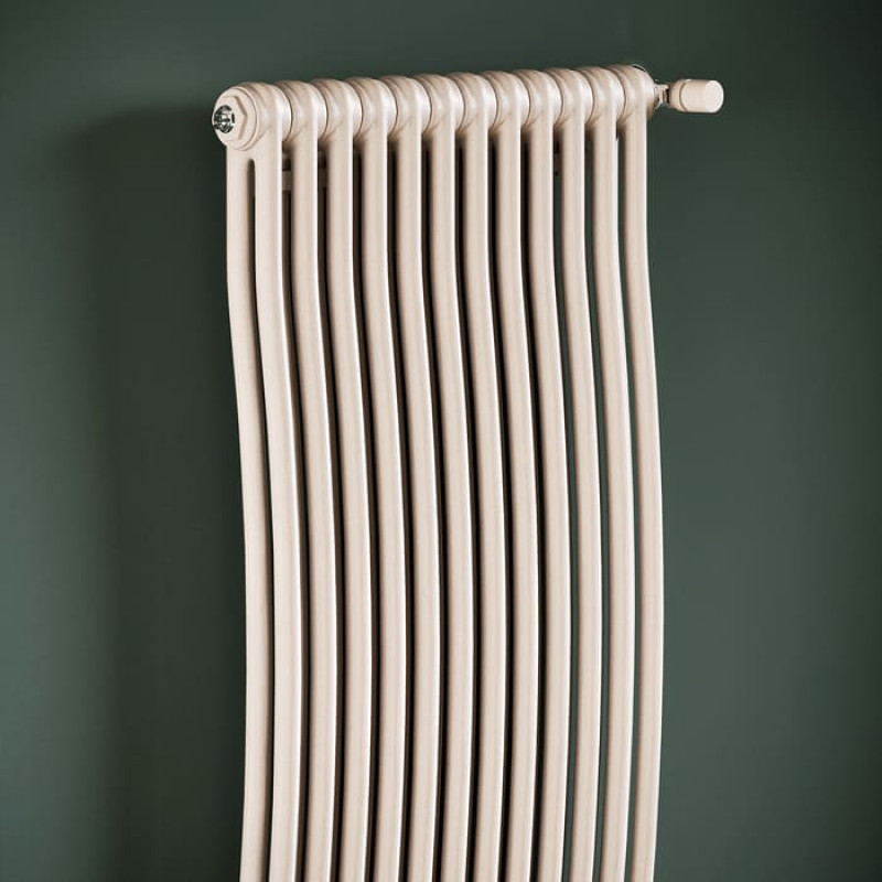 CORDIVARI Трубчастий радіатор ARDESIA COL.2 EL. 10 H2200 D2 R01 RAL 9010 (3541700008642)