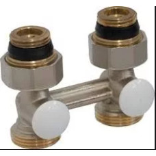 Вузол нижнього підключення прямої, для двотрубних систем, компактний, розмір 1/2 "M x 18 (R387LX011)