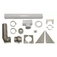 VAILLANT Комплект для горизонтального проходу крізь стіну 80/125 (0020042748)