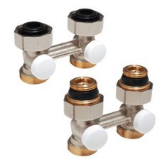 Вузол нижнього підключення прямої, для двотрубних систем, розмір 1/2 "M x 3/4" E (R388LX012)