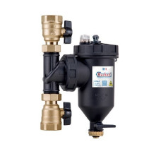 BARBERI Магнітний фільтр-шламоуловлювач з відсічними вентилями G1F з технополімера (V73P25020)