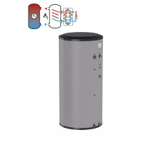 Flamco Бойлер непрямого нагріву підвищенної продуктивності WPS-E Solar 500 срібний (з двома гладкотр (19952)
