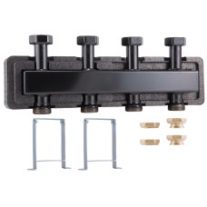 Розподілювач для опалення на 5 опалювальних контурів DN25 Barberi(комплект кріплення та гайки) (V34040005)