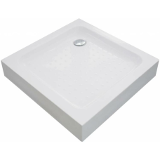 FRIDA піддон 90*90*15см квадратний, акриловий, в комплекті з сифоном (599-151/2)