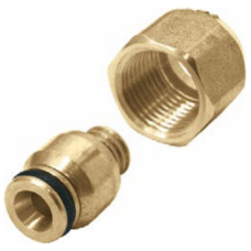 З'єднувач для багатошарових труб Системи KAN-therm 16 G1/2" (1010040003)