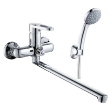 KINK змішувач для ванни, одноважільний, перемикач ванна/душ L-вилив (RBZZ003-9B)