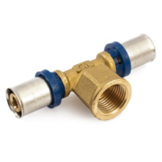 Трійник з внутрішньою різьбою 1/2"-16х2.0 (5S0012Н041620Т)