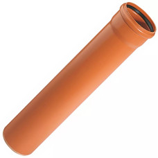 Каналізаційна труба ПВХ, SN4, D=160x4,0 мм, L=1 м (шт.) (222010)